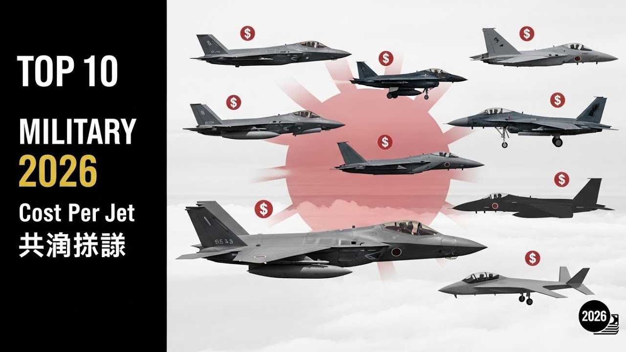 Top 10 Japanese Military Jets & Their Cost in 2026