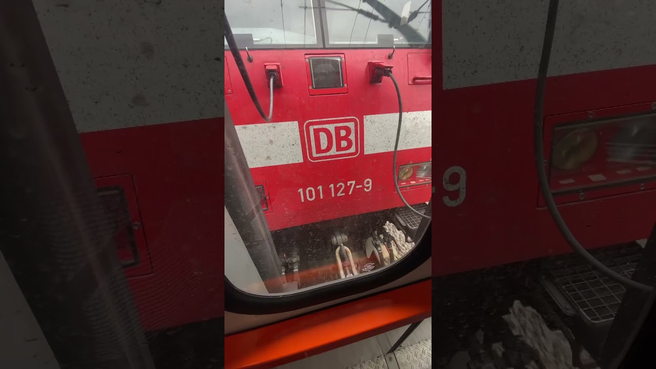 Dieser Sound🤤😮&zwj;💨🔥von der #br101 am #ic1 Richtung Stuttgart Hauptbahnhof #trainspotting #train