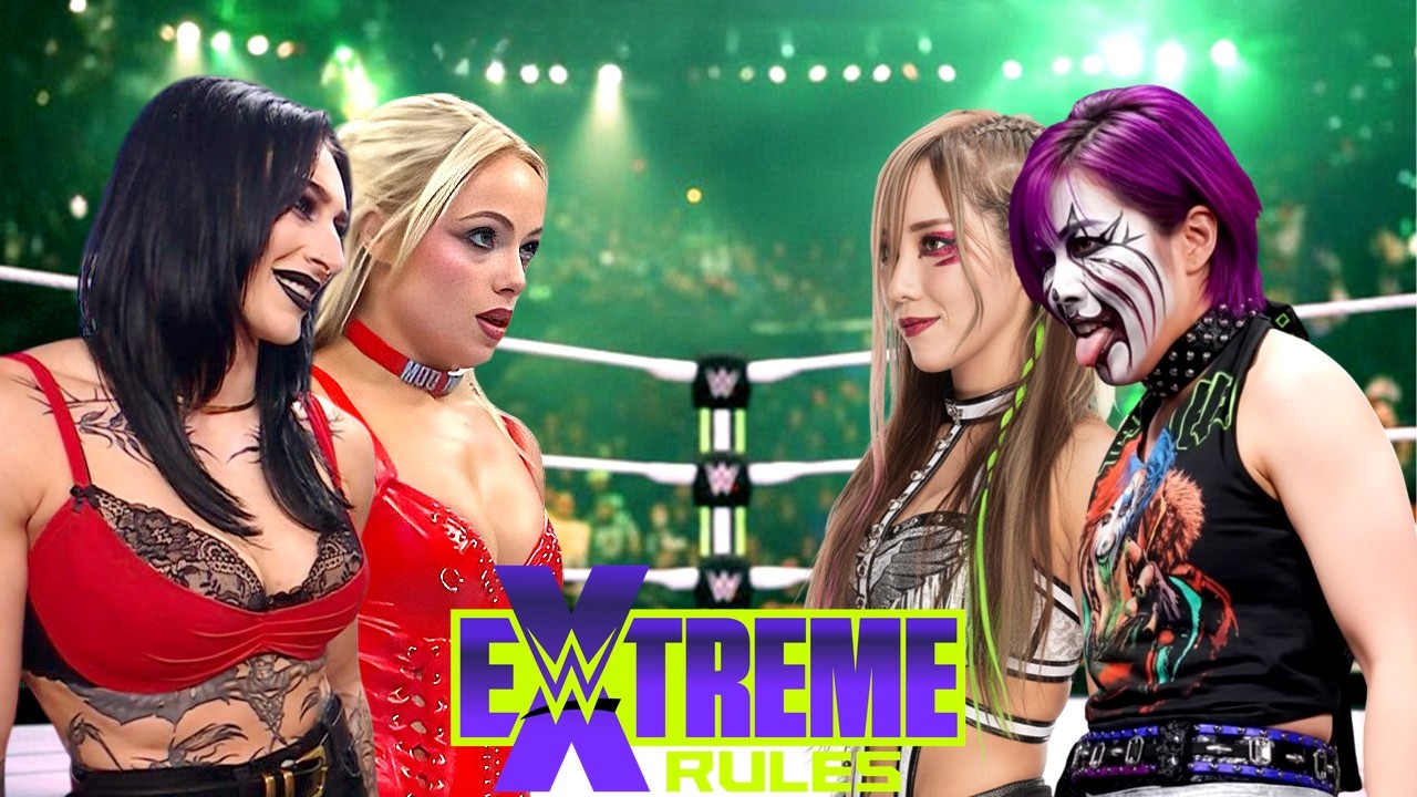 Матч WWE Extreme Rules: Асука и Каири Сэйн против Рии Рипли и Лив Морган | 12 февраля 2026 г.