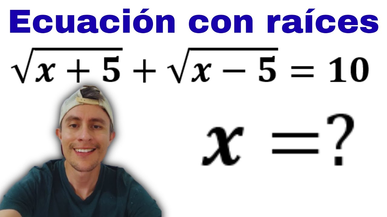 ECUACIÓN CON RAÍCES | TE ATREVES A RESOLVERLO?