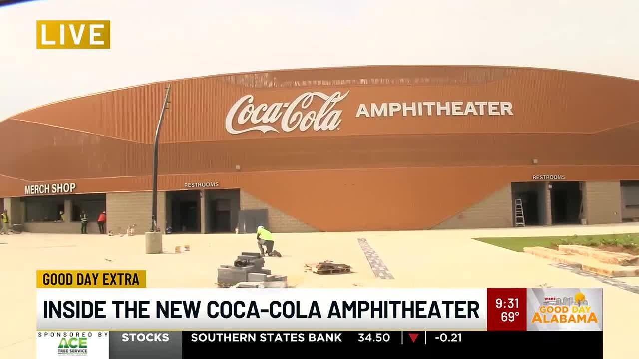 Inside the new Coca-Cola Amphitheater