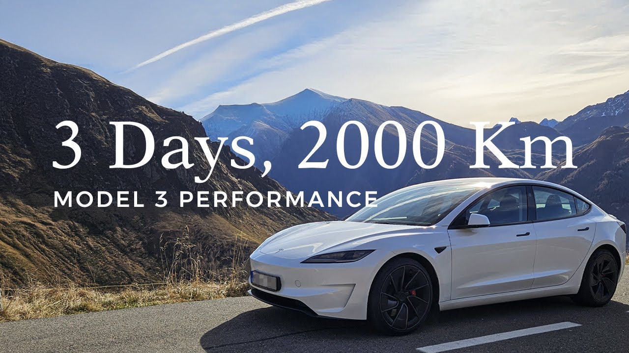 3 Days, 1300 Miles: Model 3 Performance Road Trip Breakdown