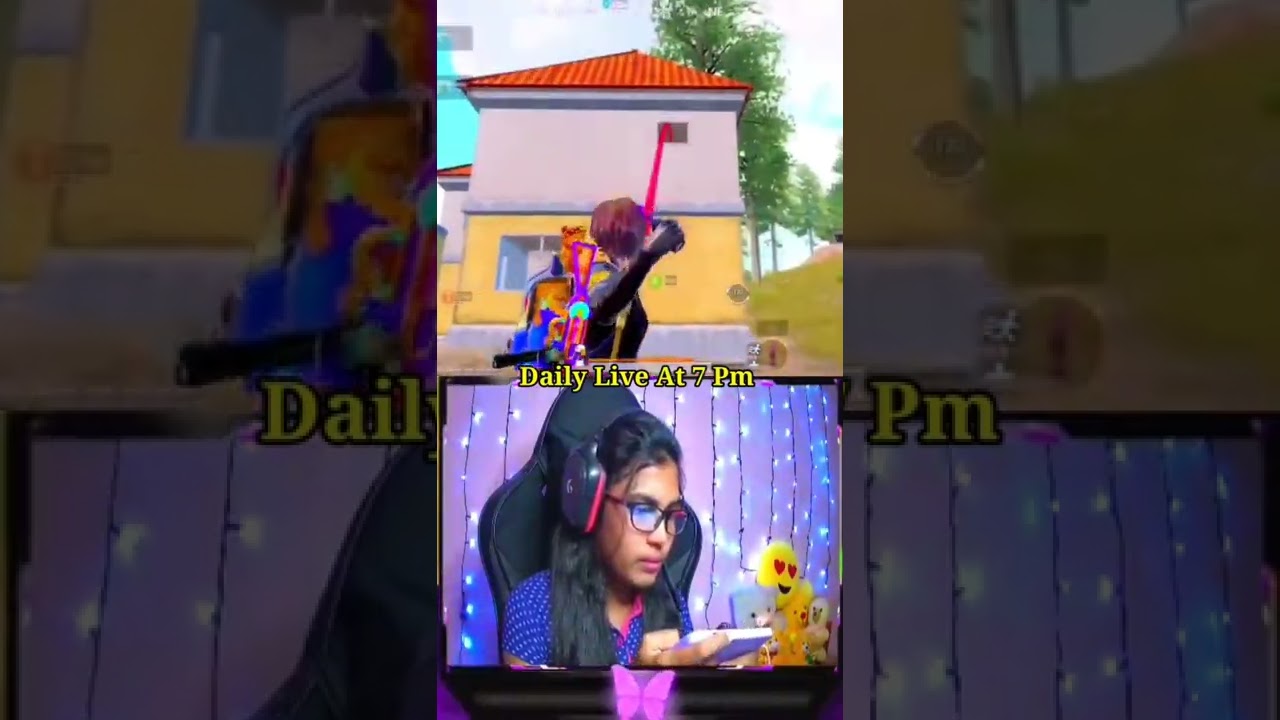 AKM +4x Clutch moments by girl gamer #shorts #bgmi #tamil #girlgamer #1vs3 #clutch #annoragaming