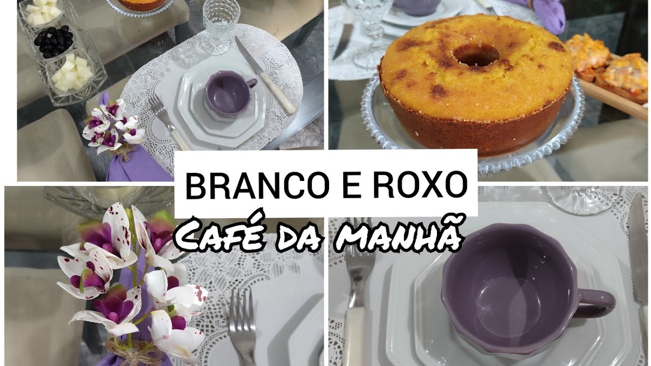 MESA POSTA BRANCO E ROXO | CAMPANHAS DE JANEIRO + COLLAB ENTRE AMIGAS 