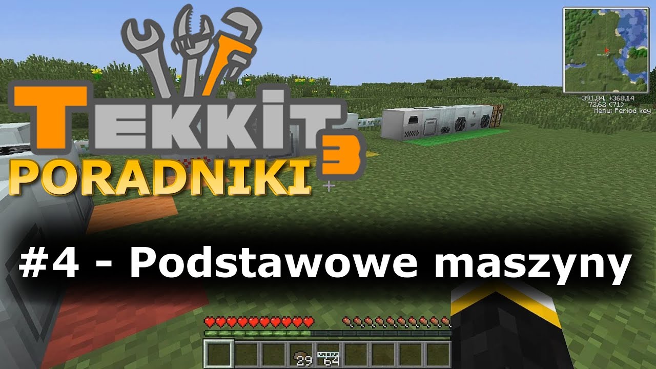 Minecraft TEKKIT Classic/Lite - Podstawowe maszyny - Poradnik #4