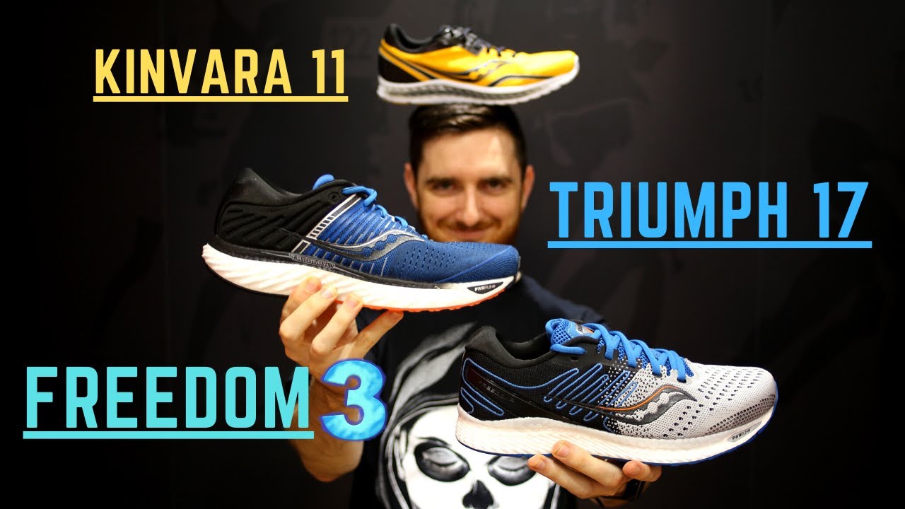 Saucony Explained! Kinvara 11, Triumph 17, Freedom 3