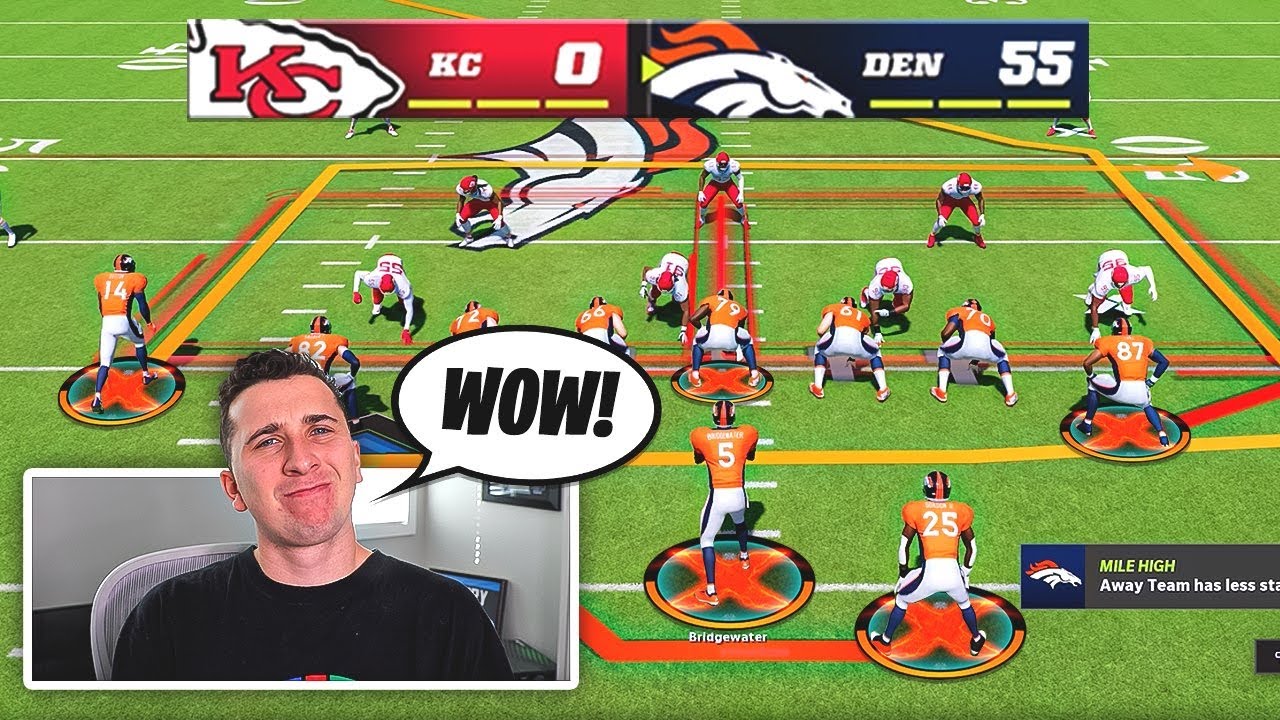 Новый игрок №1 использует команду Broncos в каждой игре. Это просто шокирует!