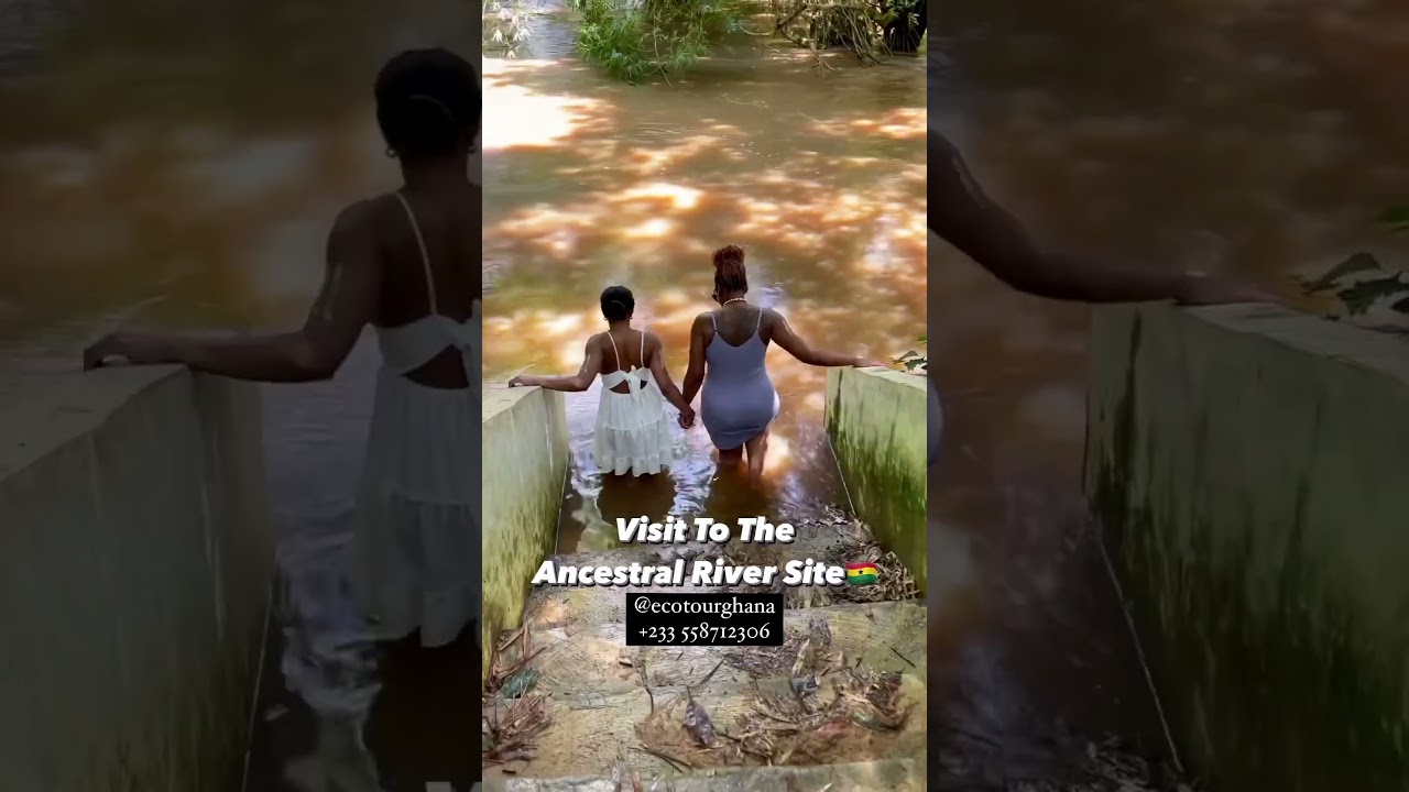 Ancestral Slave River In Ghana🇬🇭❤️🇺🇸 #africa #travel #visitghana #ghanaafrica #ghana #mrnoisty