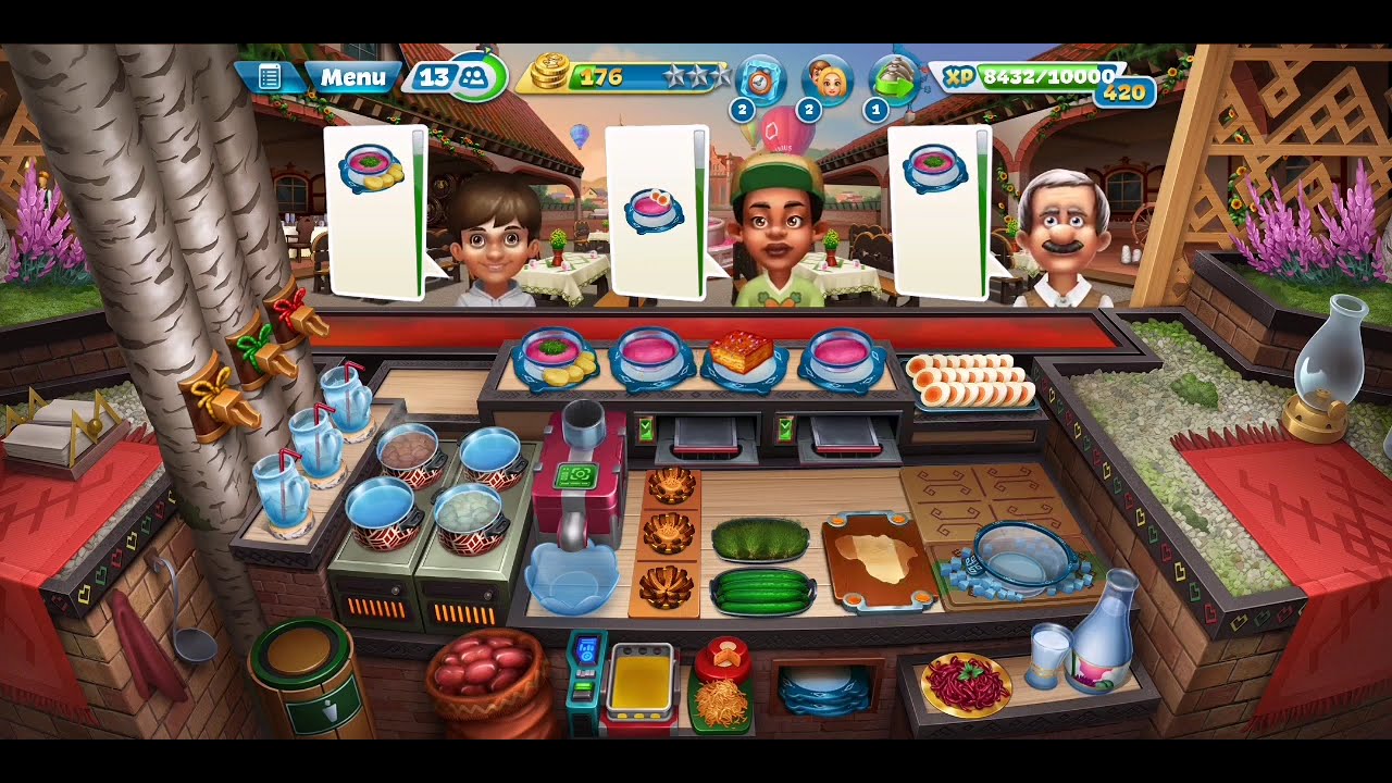 Cooking Fever | Vilnius Manor | Level 20 |