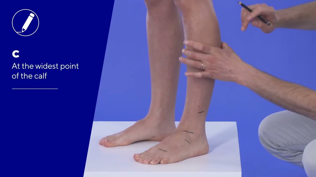 Thuasne® - Mobiderm® MTM - Measurement guide – Leg
