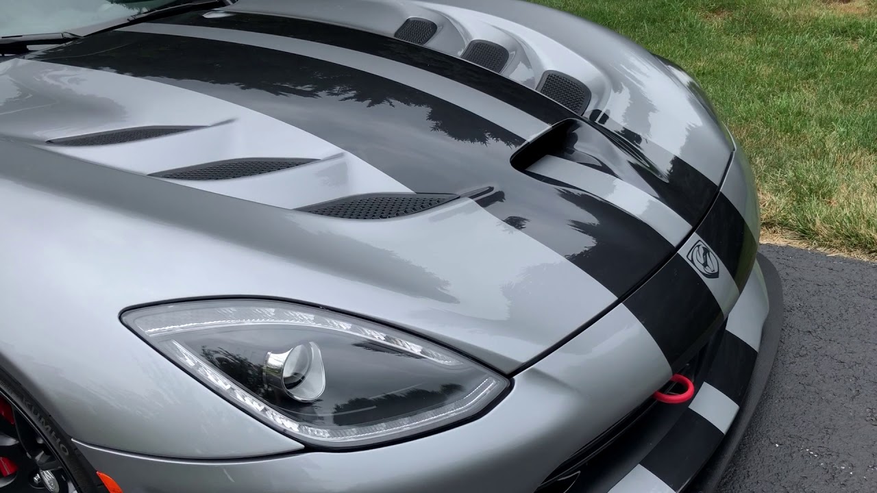 Dodge Viper ACR Viper Exchange Stage 2 Start & walk around