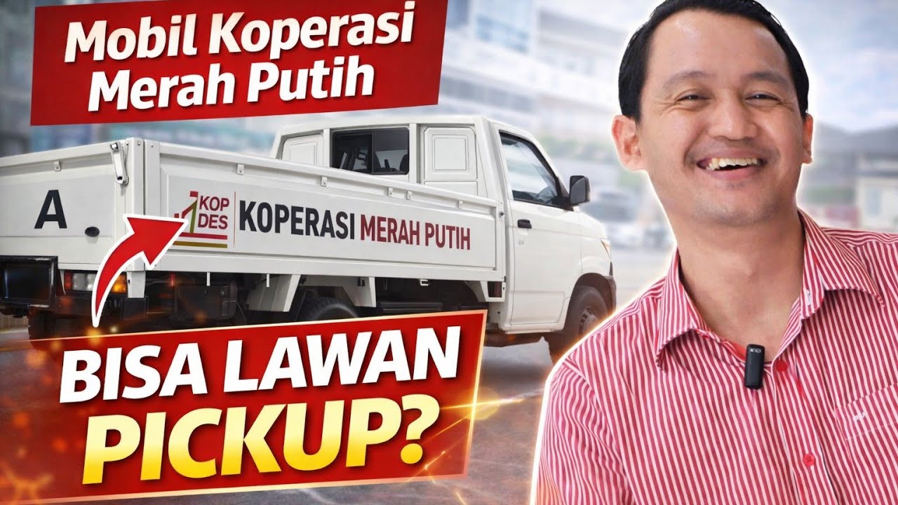Di Balik Viral-nya Mobil Koperasi Merah Putih