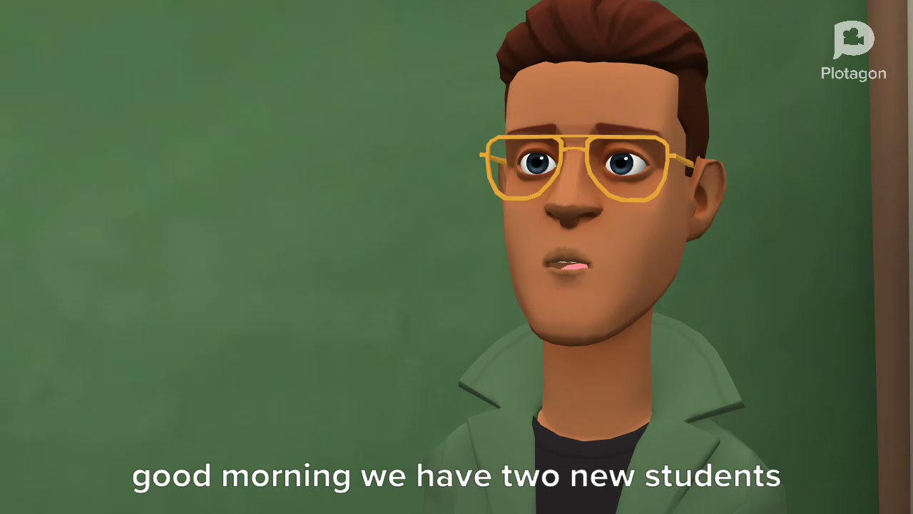 Teresa and Kirk had a great day on their first day of high school