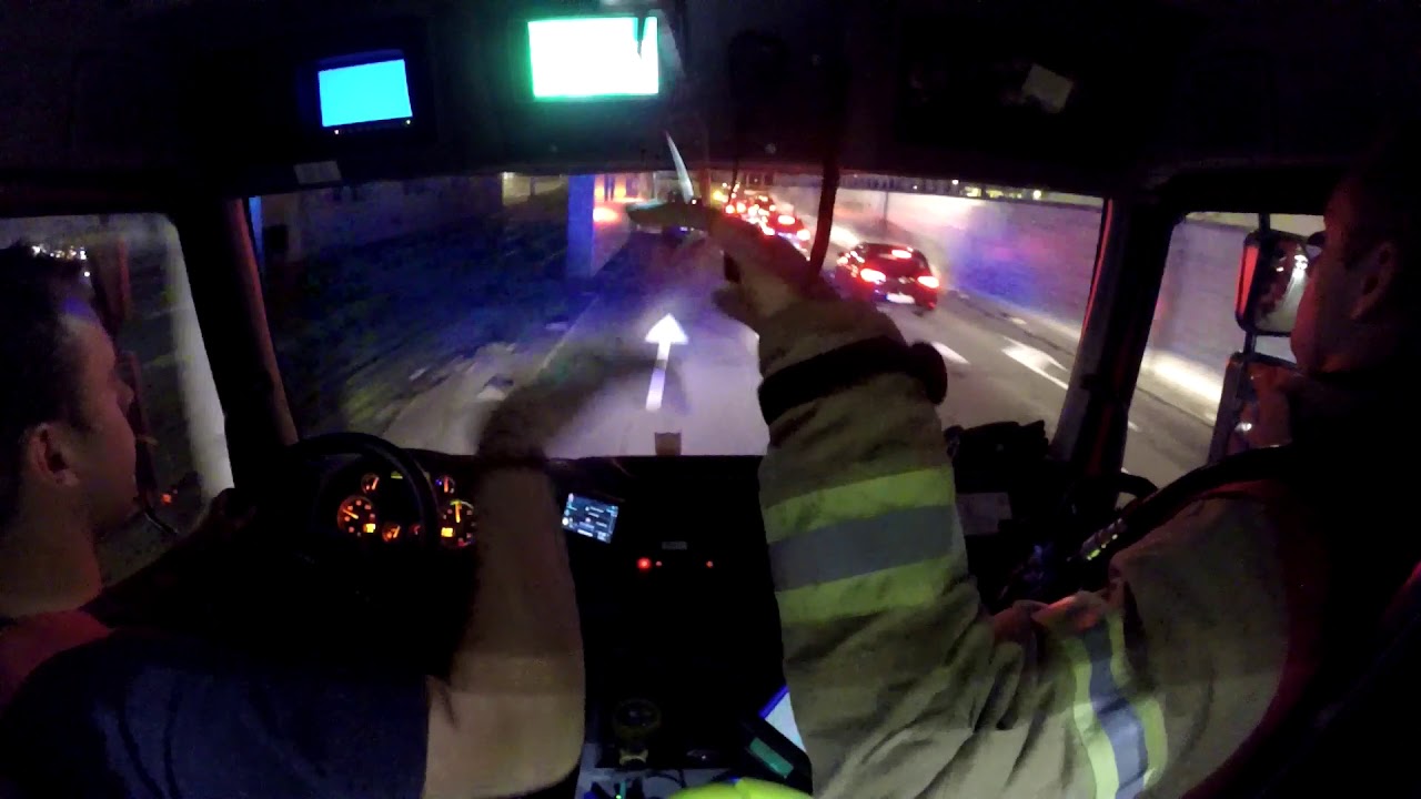 Brandweer Prio 1 gebouwbrand, Rotterdam