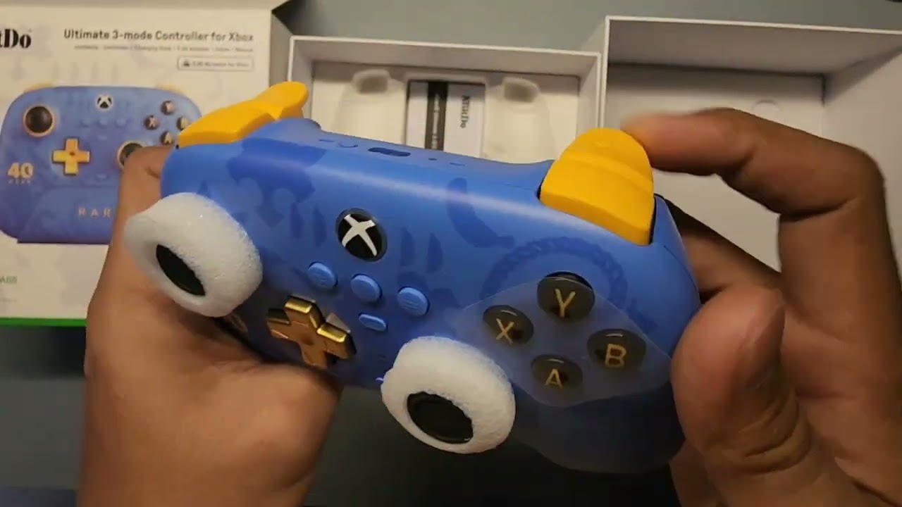 XBOX FT 8BIDDO CONTROLLER 40 ANIVERSERY 