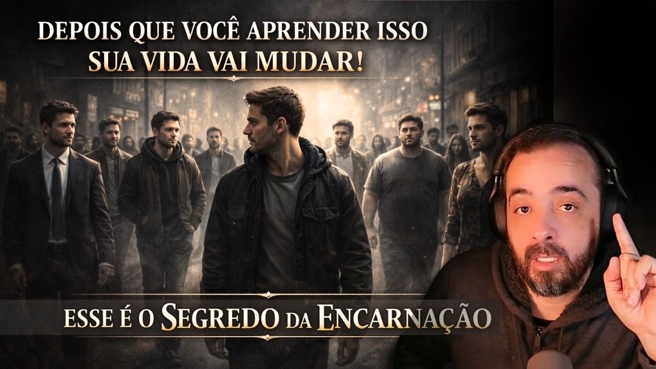 DEPOIS QUE VOCÊ APRENDER ISSO SUA VIDA VAI MUDAR! Esse é o segredo da encarnação