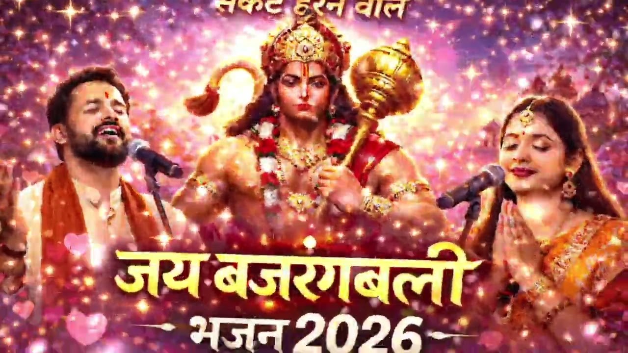 जय बजरंगबली भजन 2026 | संकट हरने वाले हनुमान जी | New Hanuman Bhajan#bhajan #song #shorts 