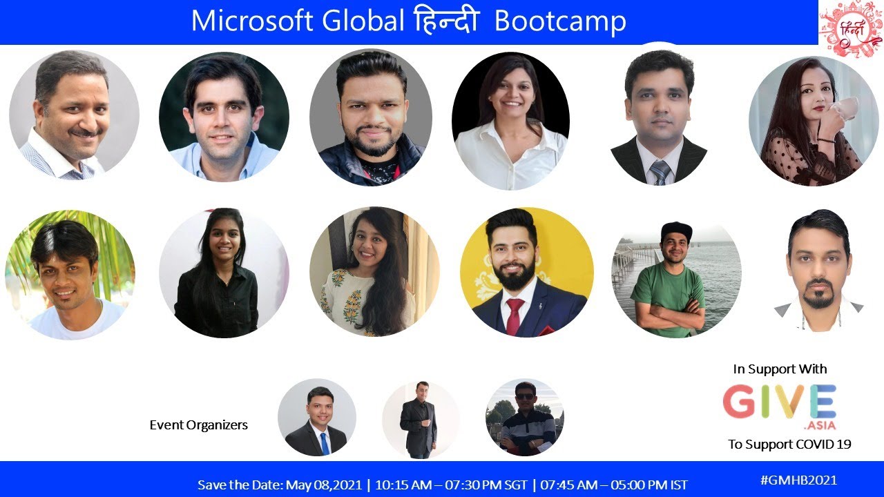 Global Microsoft Hindi Bootcamp - May 2021