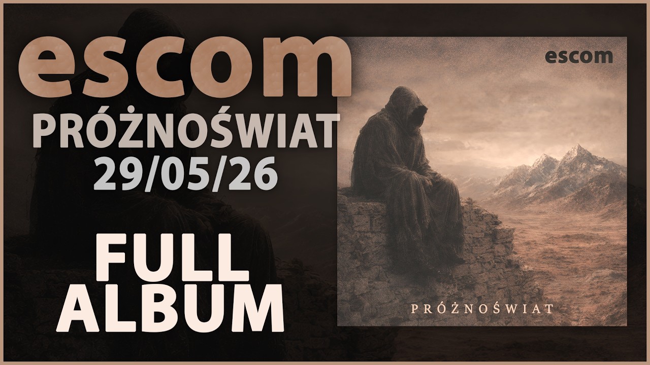 escom - PR&Oacute;ŻNOŚWIAT (2026) [Full Album] | #darkelectro #industrialmusic #futurepop
