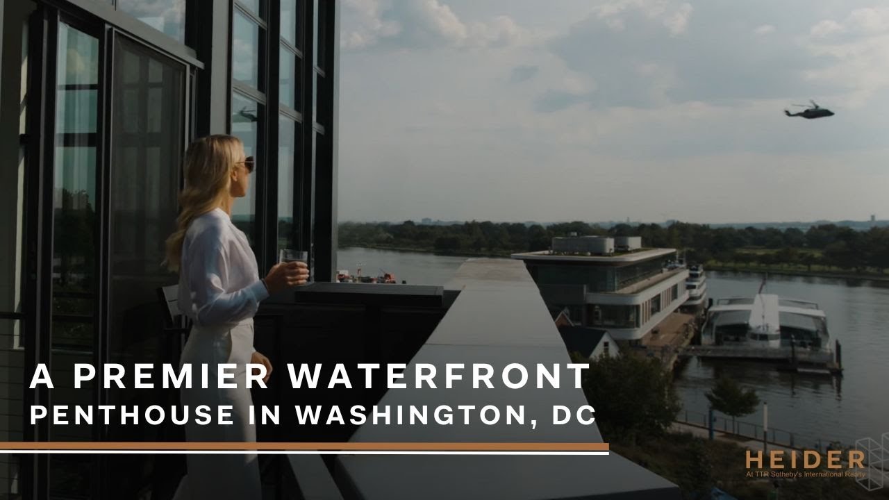 A Premier Penthouse in Washington, DC's Wharf Neighborhood | 525 Water St SW #401