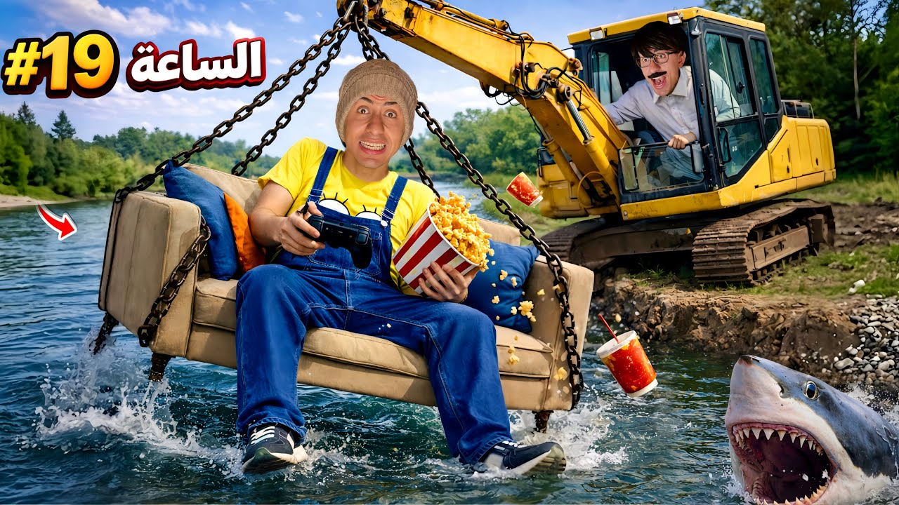 حماصه عمل تحدي 24 ساعه لا تغادر الكنبه 🛋️😂 | محمد عماد