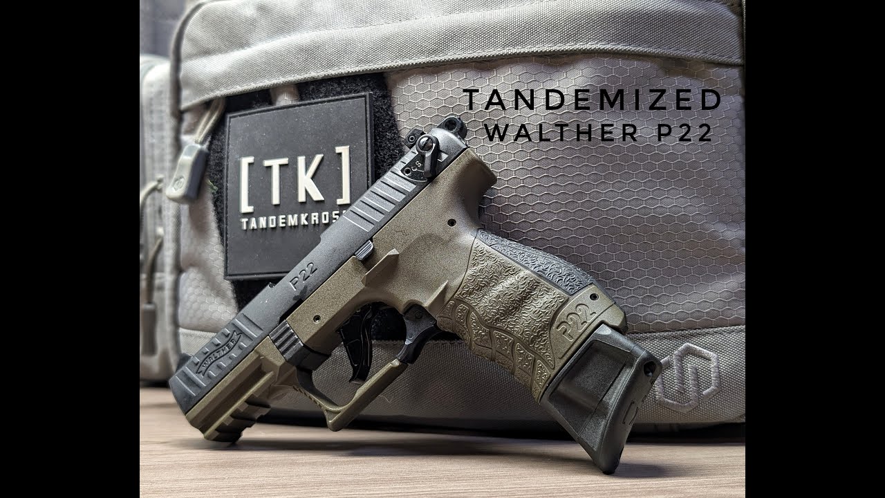 Walther P22 становится тандемным, и это потрясающе