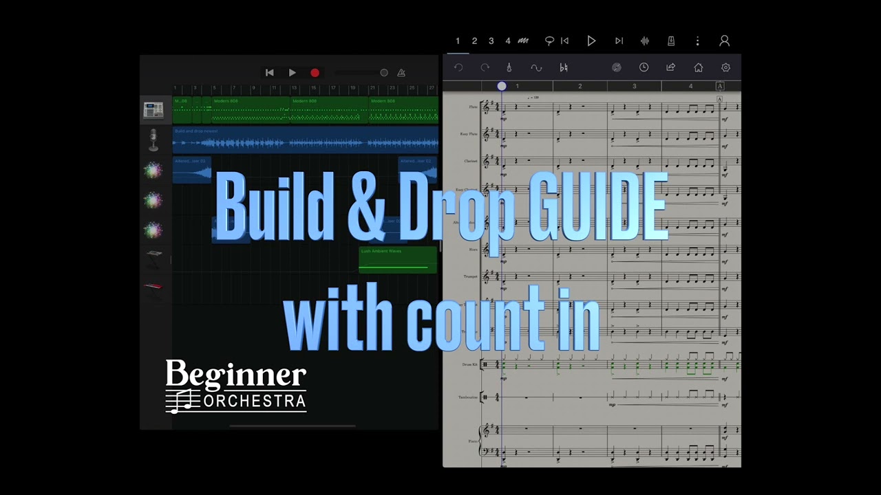 Build & Drop GUIDE TRACK with COUNT IN