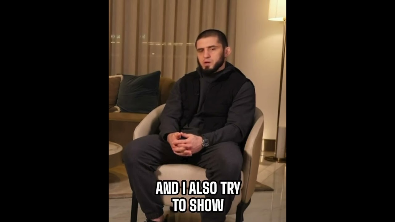 Islam Makhachev Explains His Discipline - Lead by Example #ufc #mma #respect