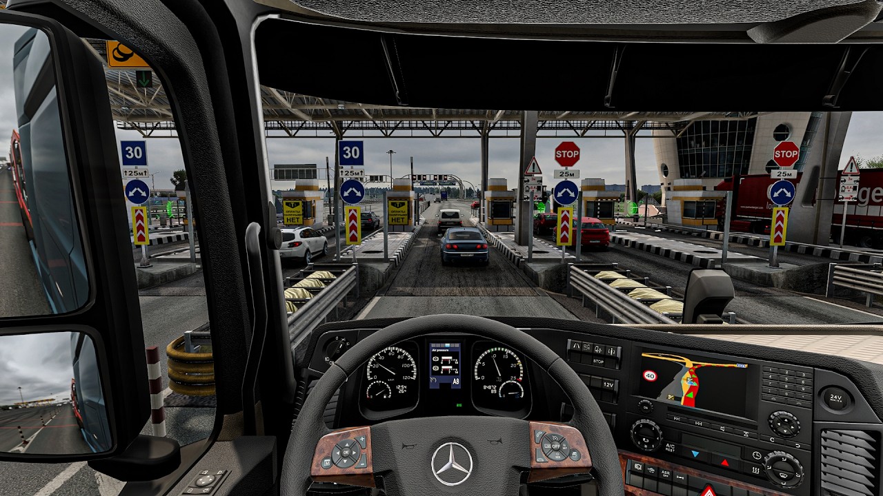 4K Realistic Ultra Graphics v1.58 Mercedes-Benz | Euro Truck Simulator 2 Snowymoon Mod Full Gameplay