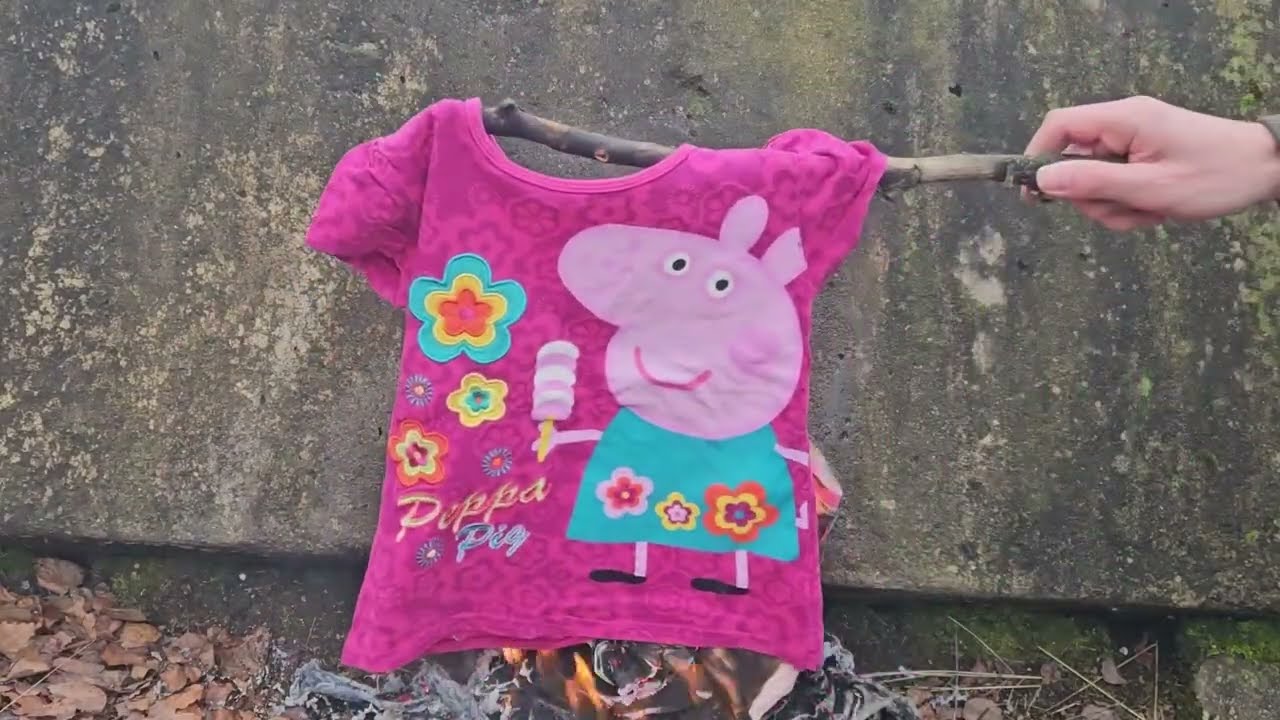Burning Cute Tshirts (Ko-fi reward)