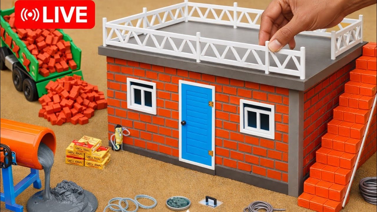 Real site daily construction work live stream 🔴