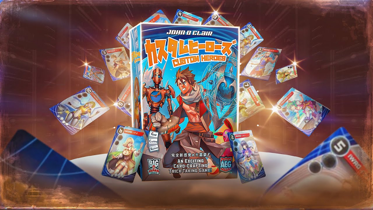 Играем в карточную игру Custom Heroes