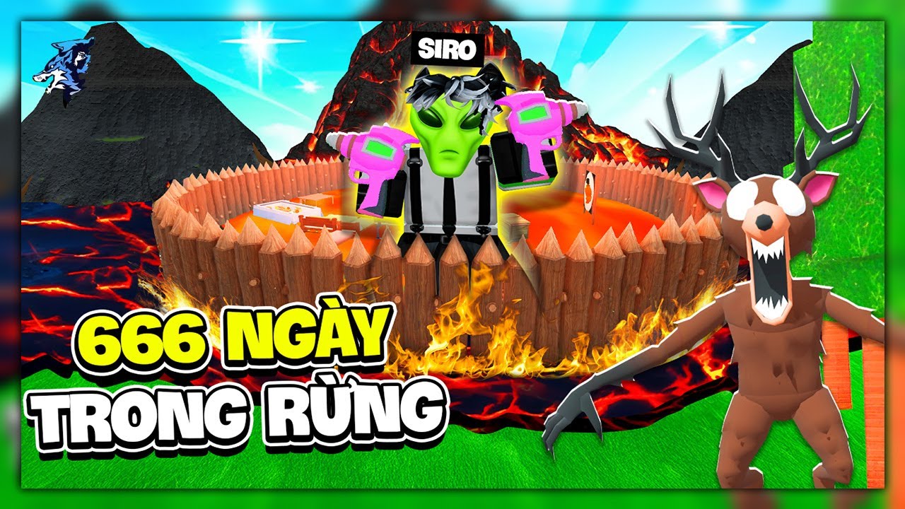 Siro 666 Ng&agrave;y Alien Sinh Tồn Trong Rừng !!! 99 Night In The Forest