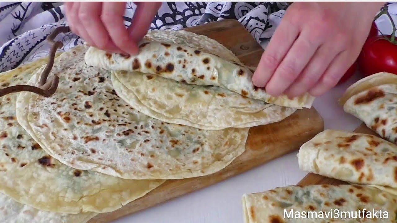NEFIS MAYASIZ GÖZLEME TARIFI|Hamur işleri|#Masmavi3mutfakta▪