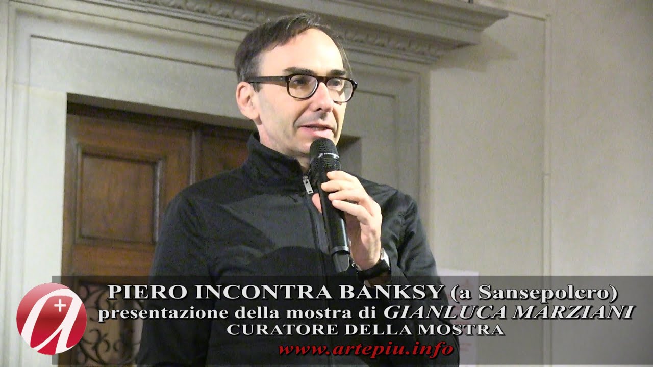 Banksy in mostra a Sansepolcro - Presentazione del curatore Gianluca Marziani