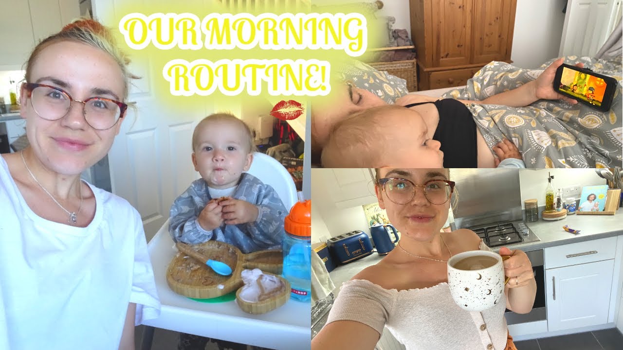 MORNING ROUTINE WITH A 15 MONTH OLD | MOLLY BAKER