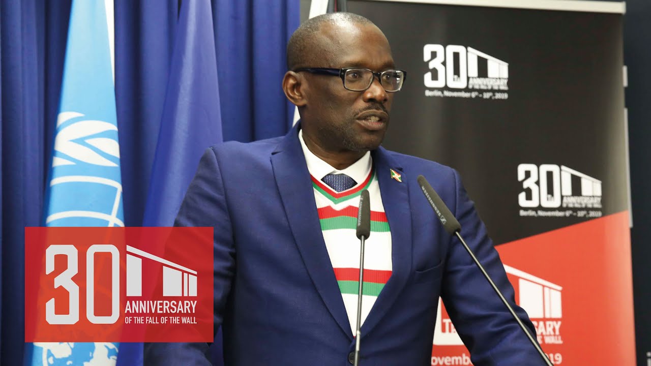 Reverien Ndikuriyo (President of the Senate of Burundi)