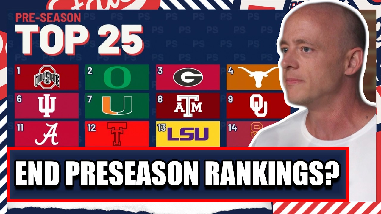 Preseason AP Poll...Should It Still Exist? - Josh Pate's College Football Show