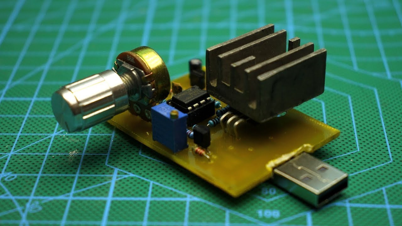 USB-Elektronische Last selber bauen