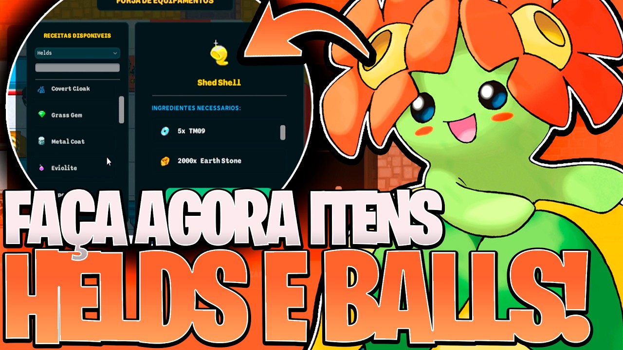 CRAFT SYSTEM INSANO DEMAIS!🔥🤯NOVO POKETIBIA 2026 POKE BYTE! NOVA MINI S&Eacute;RIE #13