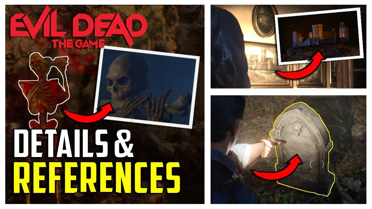25+ Details, Easter Eggs, & References in Evil Dead: The Game!