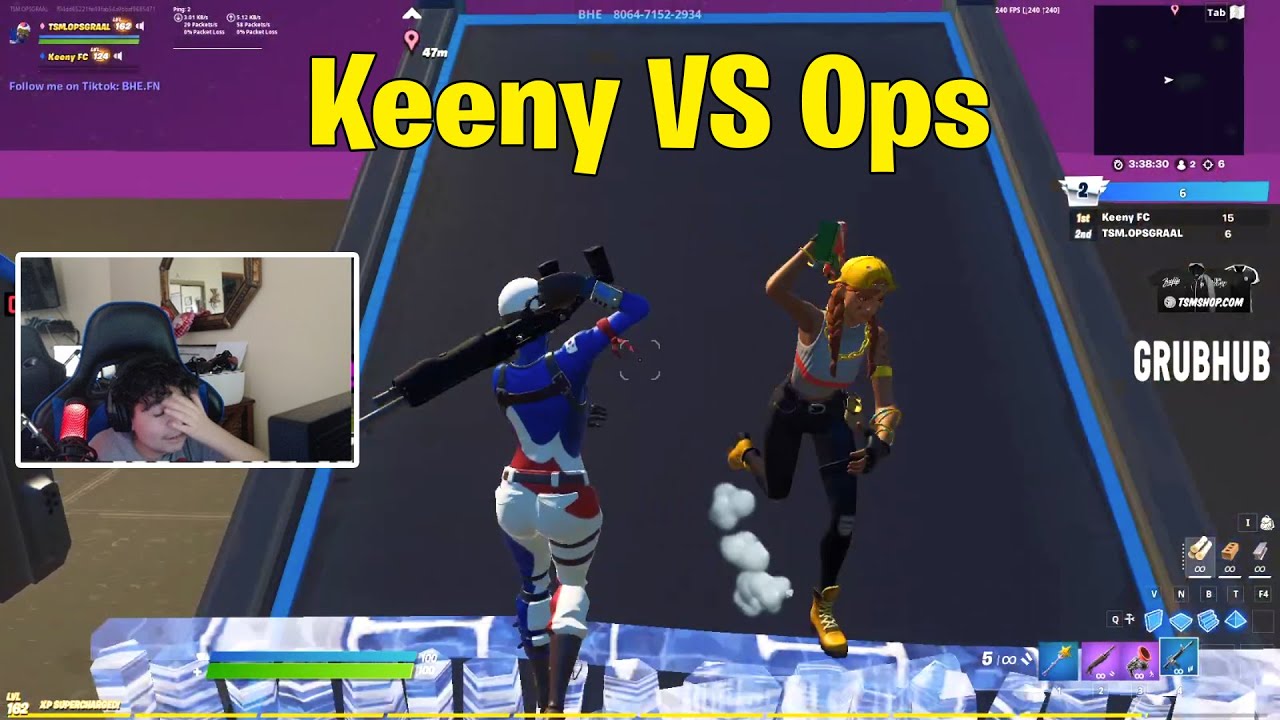 TSM Ops VS Keeny 1v1 Buildfights | Fortnite