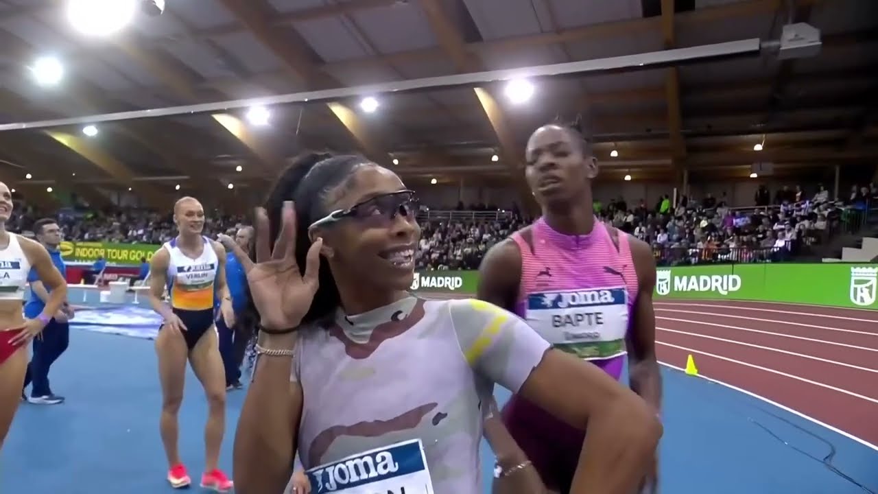 Alaysha Johnson - 2026 60MH - Madrid, Spain