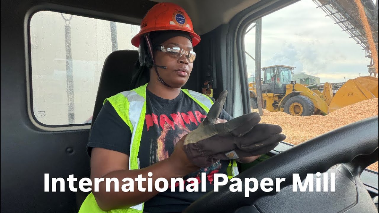 Dragging This Wagon At International Paper Sawmill.