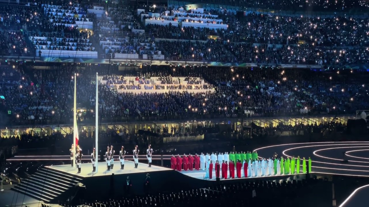 National Anthem Italy, Opening Olympic Wintergames Milano Cortina, 6th of February 26, Laura Pausini