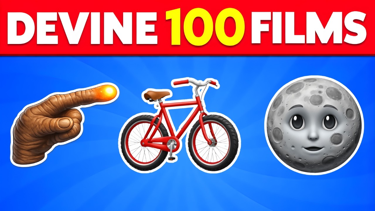Devine le Film en Émojis 🎬 | 100 Films à Reconnaître !🤔✅❓| Quiz Émoji Films Aura quiz