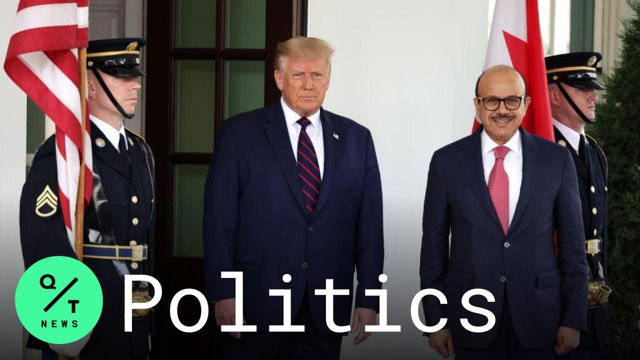 Bahrain Foreign Minister Arrives at White House to Sign Historic Abraham Accords