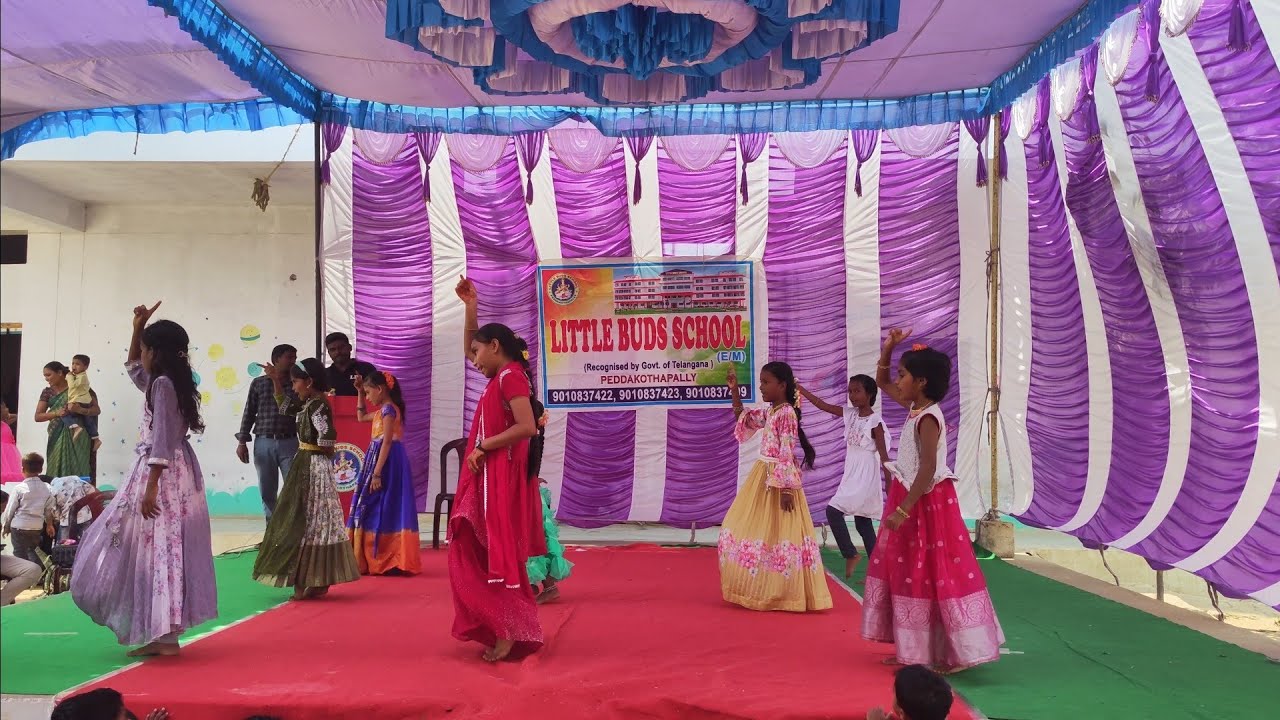 Ranu Bombai Ki Ranu Dance by Little Buds school students Peddakothapally.