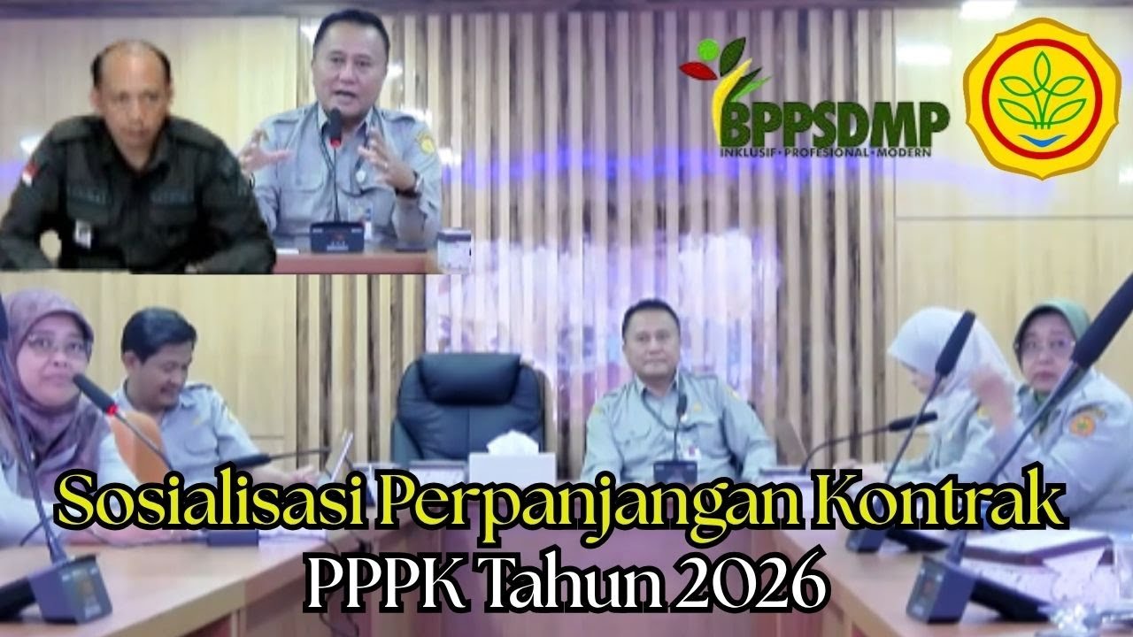 Sosialisasi Perpanjangan Kontrak PPPK Tahun 2026