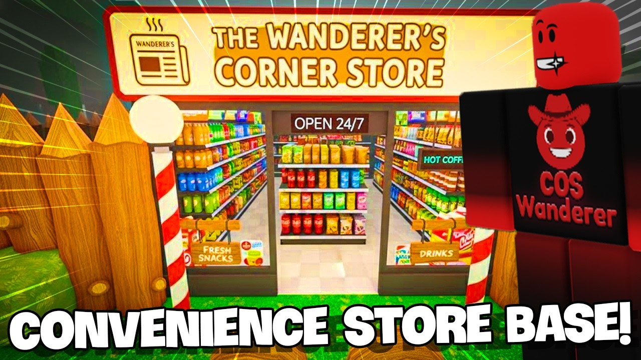 I built a Convenience Store Base in 99 Nights in a Forest